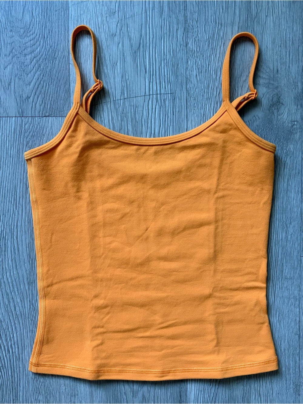 Aritzia Women’s Golden Butter Essentials Cami Tank in Bright Orange